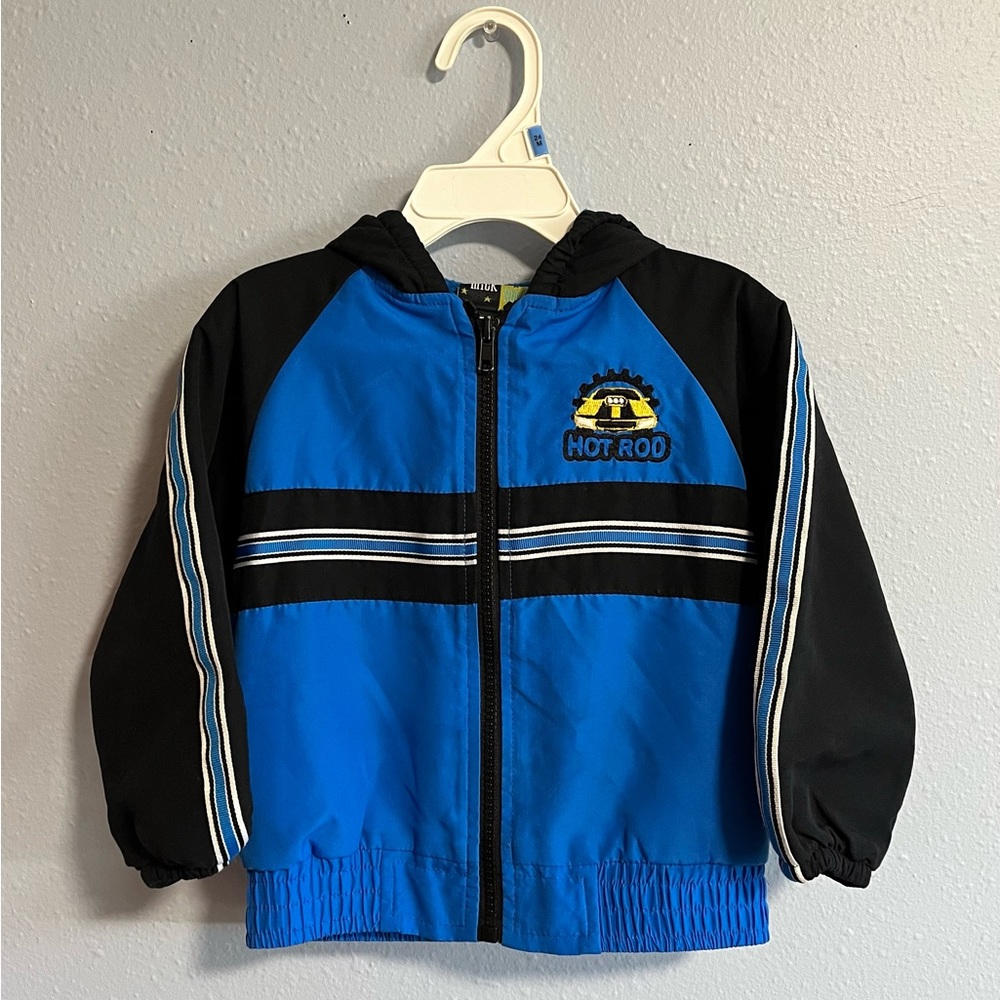 Mick Mack Toddler Boys Race Car Jacket. Size 24 months